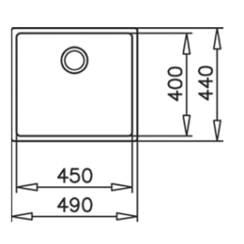 Мойка кухонная Teka BE LINEA RS15 45.40 (art.115000006)