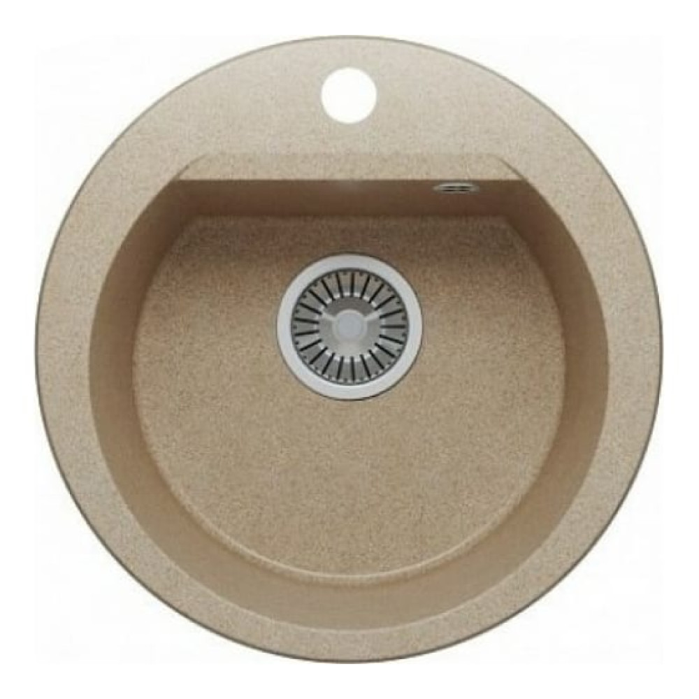 Кухонная мойка POLYGRAN Atol-460 №302 песочный