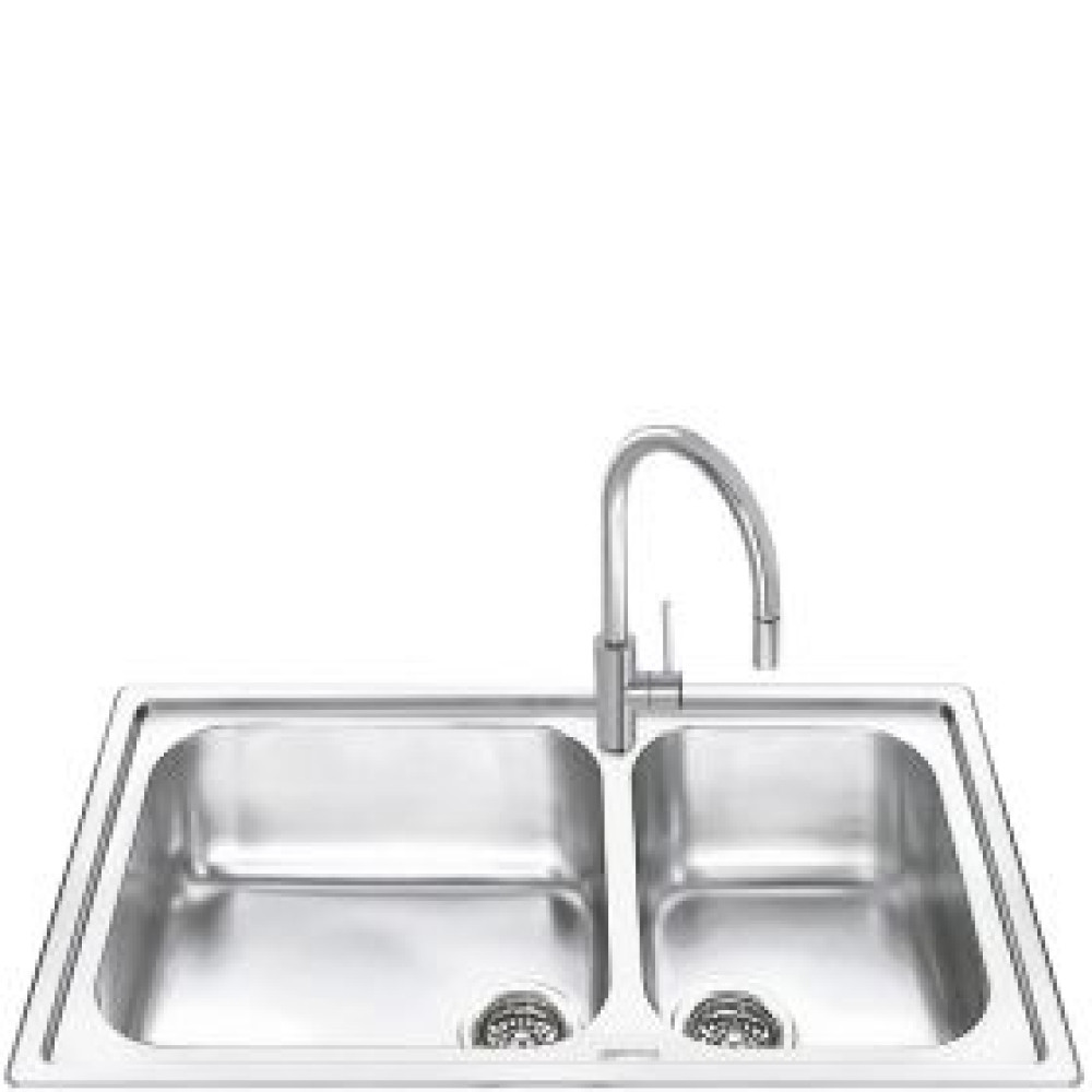 Кухонная мойка SMEG LG862-2