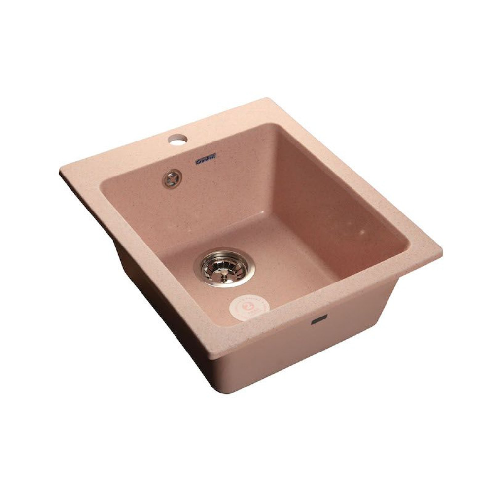 Кухонная мойка GRANFEST Practic GF-P505 светло-розовый
