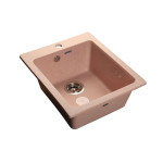 Кухонная мойка GRANFEST Practic GF-P505 светло-розовый