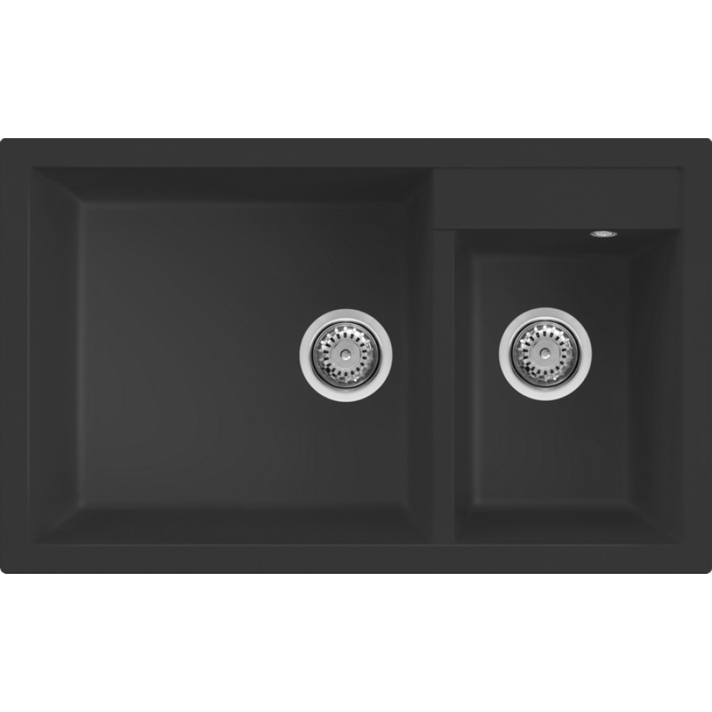 Кухонная мойка ELLECI Quadra 440 Black K86