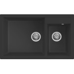 Кухонная мойка ELLECI Quadra 440 Black K86