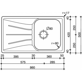Кухонная мойка REGINOX diplomat 10 lux okg (pallet)
