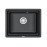 Кухонная мойка GRANULA KS-5501U чёрный