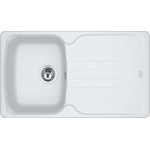 Кухонная мойка FRANKE AZG 611-86 стоп-,белый (114.0489.160)
