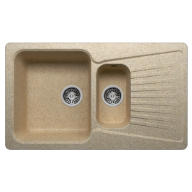 Мойка POLYGRAN F-18-302 Песочный 850*500