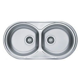 Кухонная мойка ALVEUS Form 50 NAT-90 832X437 (в комплекте с сифоном)