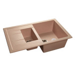 Кухонная мойка GRANFEST Quadro GF-Q775KL светло-розовый