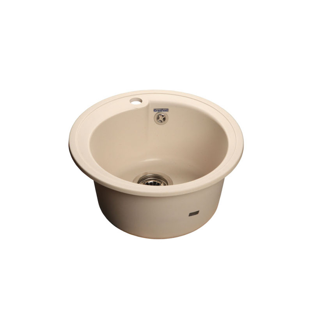 Кухонная мойка GRANFEST Rondo GF-R450 белый