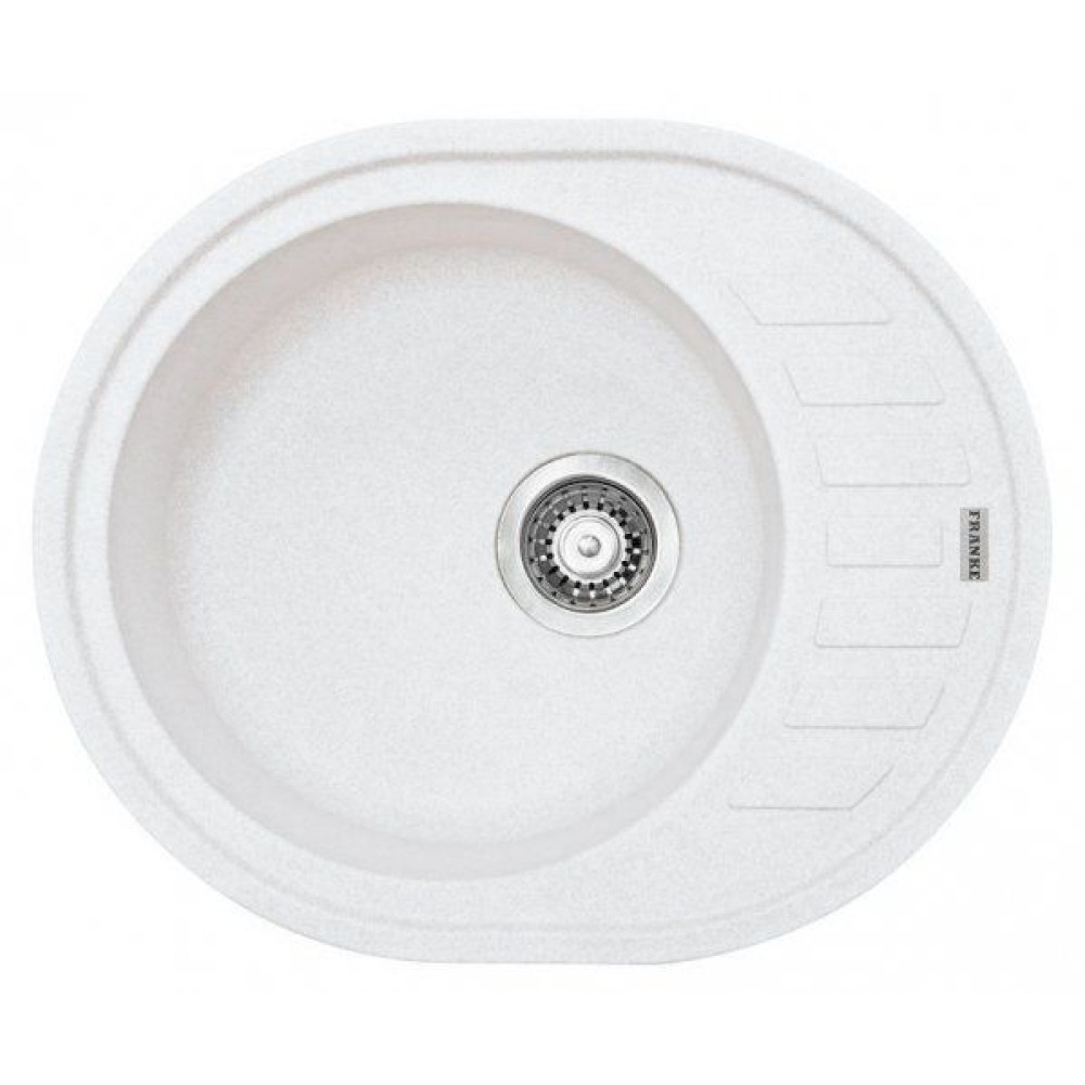 Мойка FRANKE 114.0192.552 rog 611 с, включая стоп-вентиль, белый