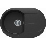 Кухонная мойка POLYGRAN Atol-760 №16 черная
