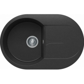 Кухонная мойка POLYGRAN Atol-760 №16 черная