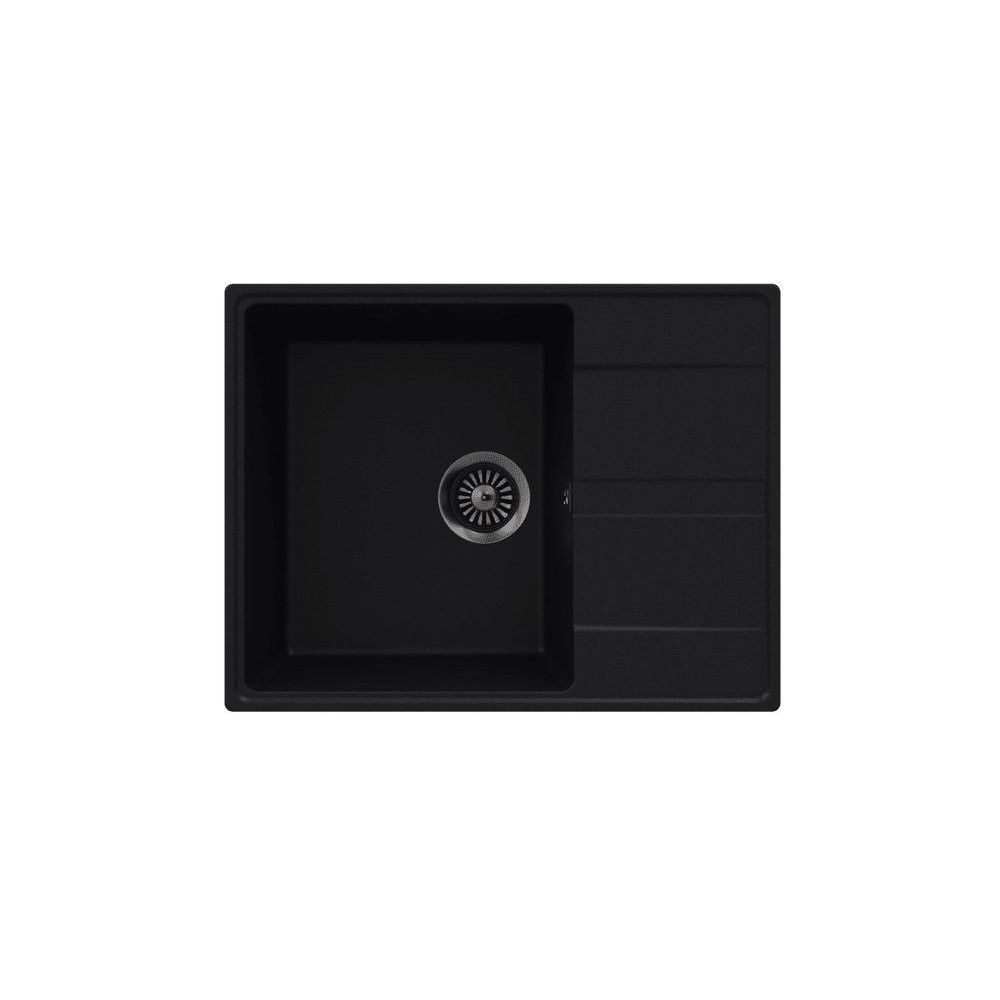 Кухонная мойка MAUNFELD Lacrima 650 MFQS-650B черный