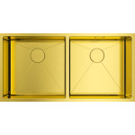Кухонная мойка OMOIKIRI Taki 86-2-U/IF LG (4993792)