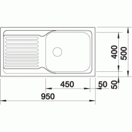 Кухонная мойка BLANCO tipo xl 6s (511908)