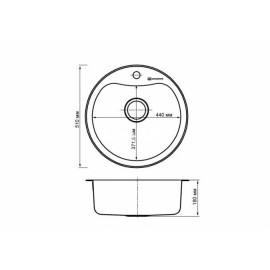 Кухонная мойка OMOIKIRI saroma osa-51-1-in (4993007)