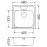 Кухонная мойка ALVEUS ALLUX 70 LEI-90-048X48SN0 1124150