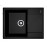 Кухонная мойка FLORTEK Консул 640 черный (23.020.C0640.102)
