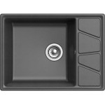 Кухонная мойка GRANFEST GF-V-680L графит