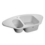 Кухонная мойка GRANFEST Corner GF-C960E иней