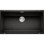 Кухонная мойка Blanco SUBLINE 800-U отводная арматура InFino® черный гранит 526005