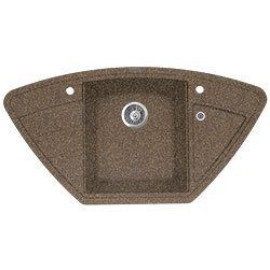 Кухонная мойка FLORENTINA липси 980 с коричневый