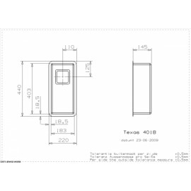 Кухонная мойка REGINOX Texas 18x40 Small LUX 3,5 (c/box) L