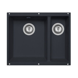 Кухонная мойка ZIGMUND & SHTAIN integra 500.2 черный базальт