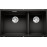 Кухонная мойка Blanco SUBLINE 480/320-U черный c отв.арм. InFino (арт.525993)
