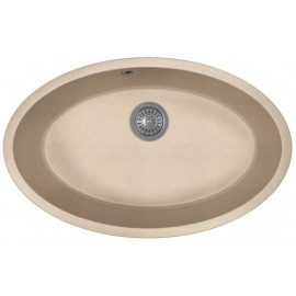Кухонная мойка FLORENTINA Вега Овал песочный 22.430.E0650.107