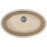 Кухонная мойка FLORENTINA Вега Овал песочный 22.430.E0650.107