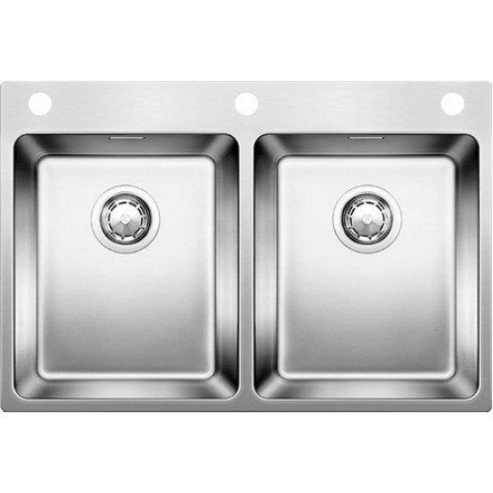 Кухонная мойка BLANCO ANDANO 340/340-IF-A 520832 нерж. сталь