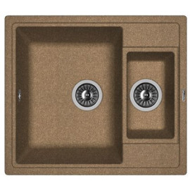 Кухонная мойка FLORENTINA Липси 580 К коричневый