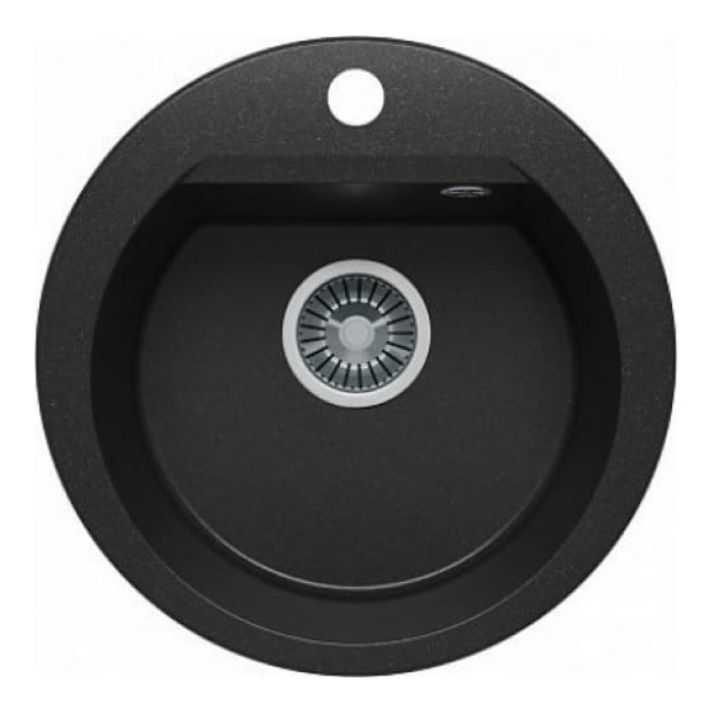 Кухонная мойка POLYGRAN Atol-460 №16 черный