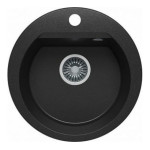 Кухонная мойка POLYGRAN Atol-460 №16 черный
