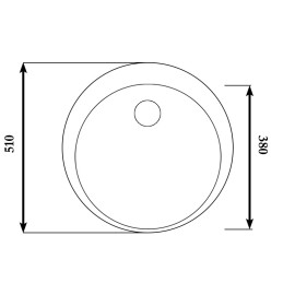Кухонная мойка KAISER KGM-510-BP