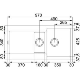 Кухонная мойка FRANKE mrg 651 (114.0296.507) ваниль