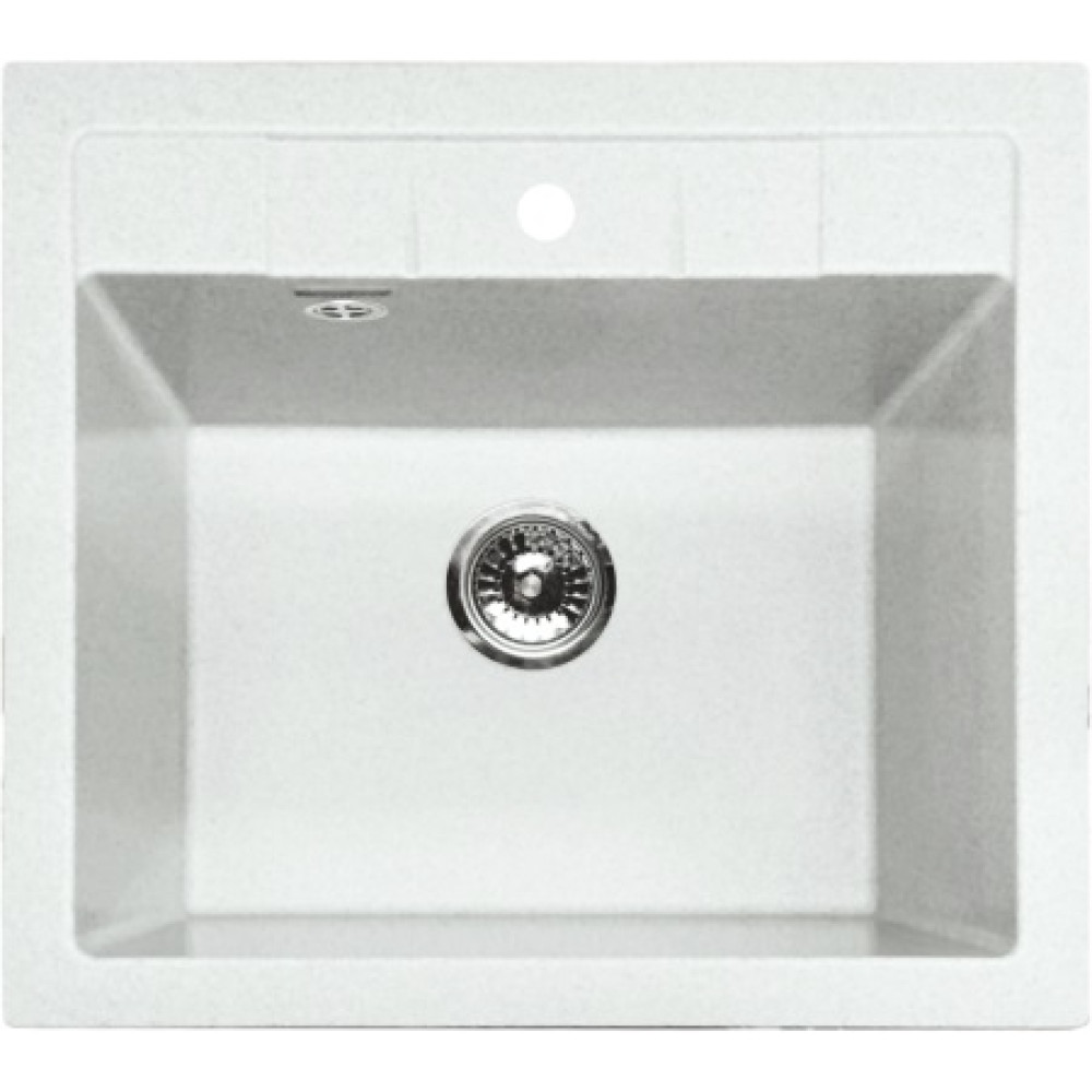 Кухонная мойка GRANFEST Quadro GF-Q561 белый