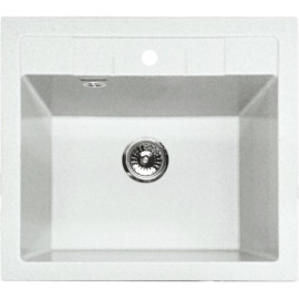 Кухонная мойка GRANFEST Quadro GF-Q561 белый