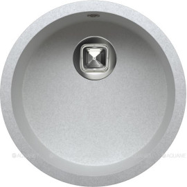 Кухонная мойка TOLERO R-104-001 серый металлик