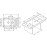 Кухонная мойка ALVEUS Elegant 110 SAT-90 810X510 (в комплекте с сифоном)