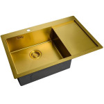 Кухонная мойка ZORG ZL R 780510-L BRONZE
