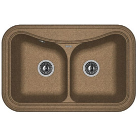 Кухонная мойка FLORENTINA Крит 780А коричневый (20.175.E0780.105)
