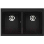 Кухонная мойка ELLECI Quadra 350 Black K86