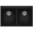 Кухонная мойка ELLECI Quadra 350 Black K86