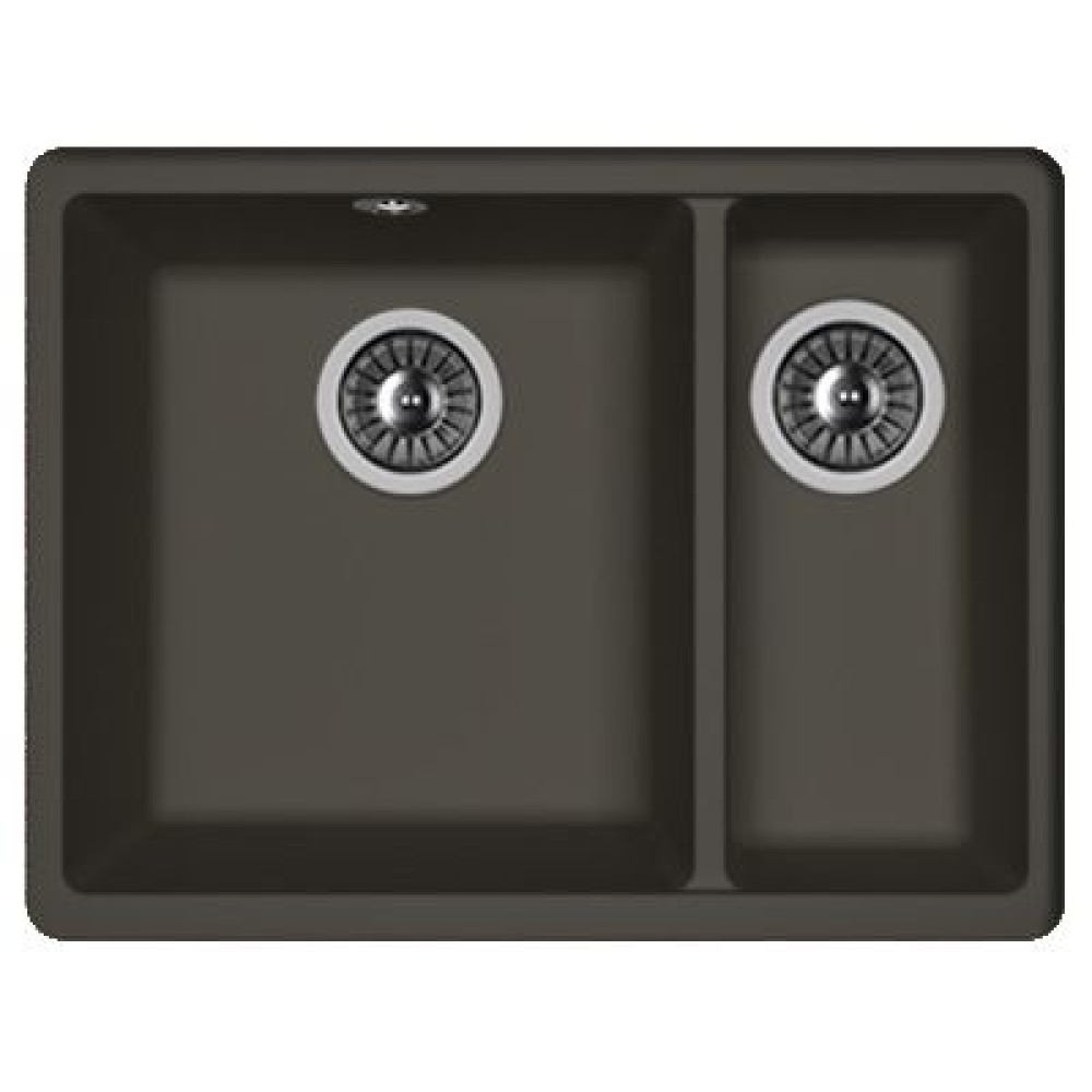 Кухонная мойка FLORTEK Ринг 335/160 антрацит (24.055.D0510.302)