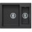 Кухонная мойка POLYGRAN BRIG-620 черный