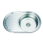 Мойка кухонная THOR D7750PF полированная (арт.80190000)