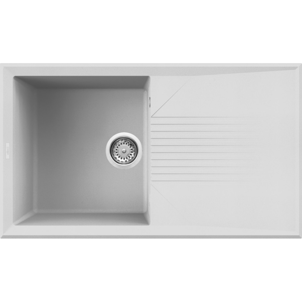 Кухонная мойка ELLECI Tekno 400 Bianco Titano 68